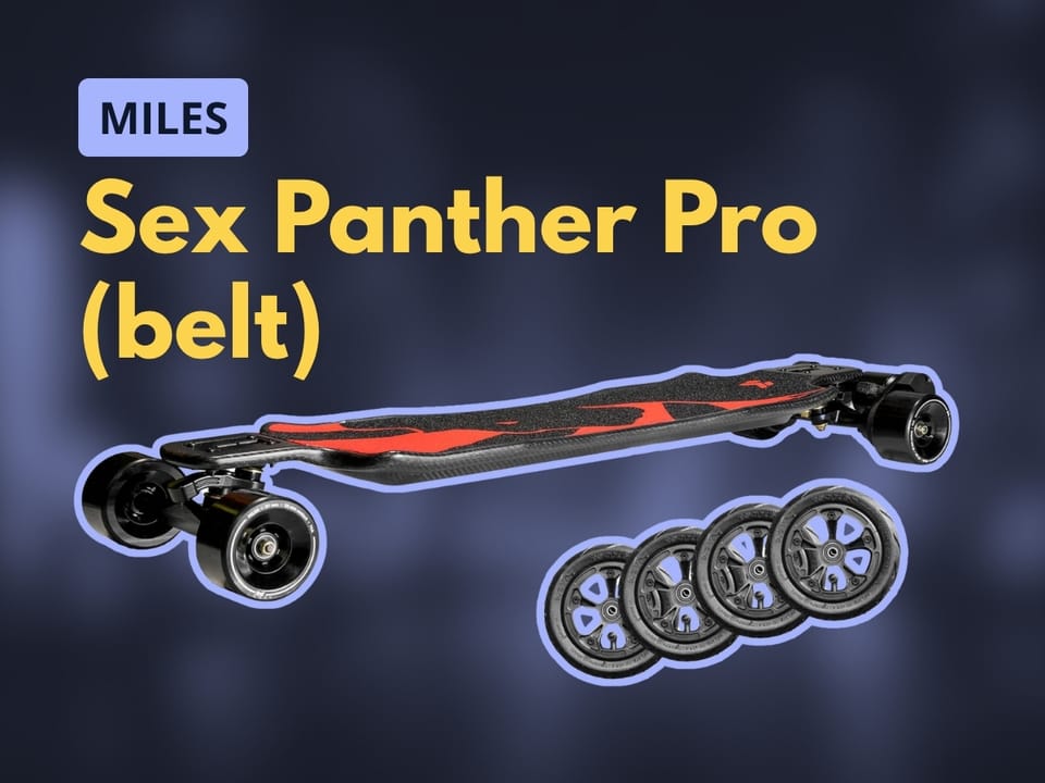 miles-sex-panther-pro-belt-drive - Illustration